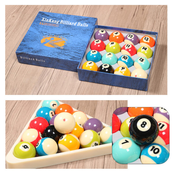 2-1/4" American 16 Balls Billiard Pool Ball Set - Image 3