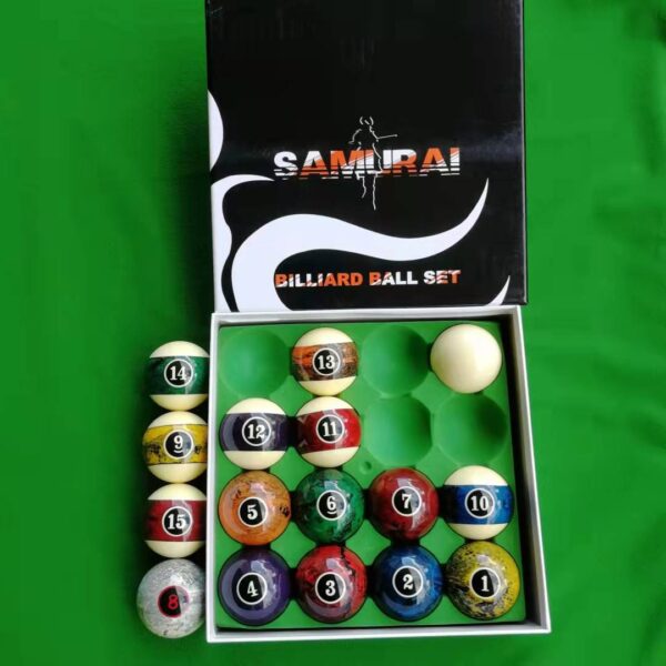 2-1/4" American 16 Balls Billiard Pool Ball Set - Image 7