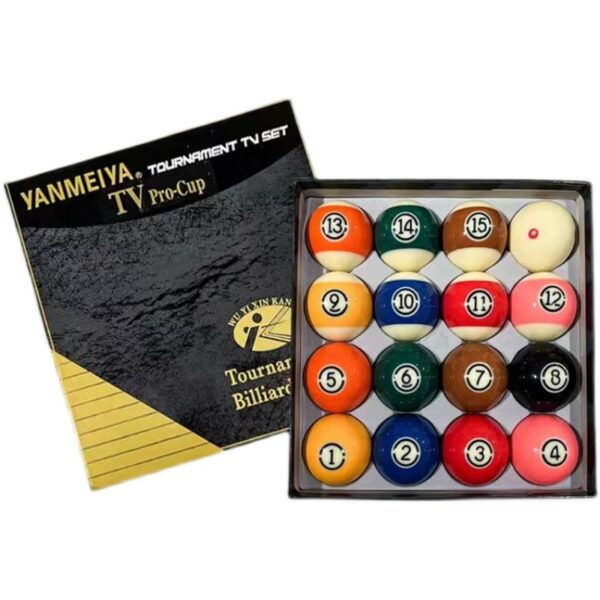 2-1/4" American 16 Balls Billiard Pool Ball Set - Image 5
