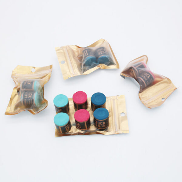 Round Shape Buck 2pcs/Pack -Billiard Cue Chalks - Image 4