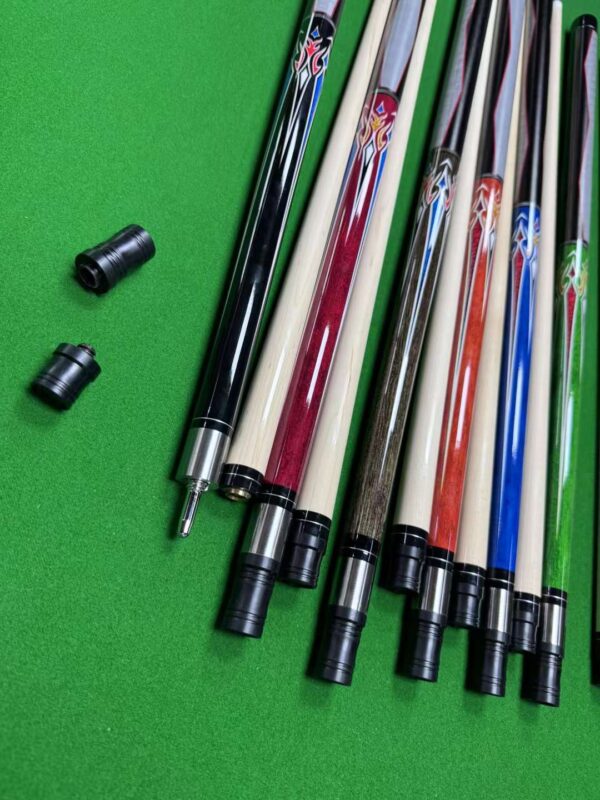 13mm Billiard Pool Cue Stick With Imitation Leather Wrap Butt - Image 4